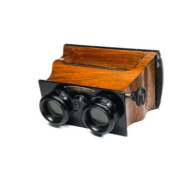 Stereoscope 'à doucine'; Mattey; c. 1920; M-SH044