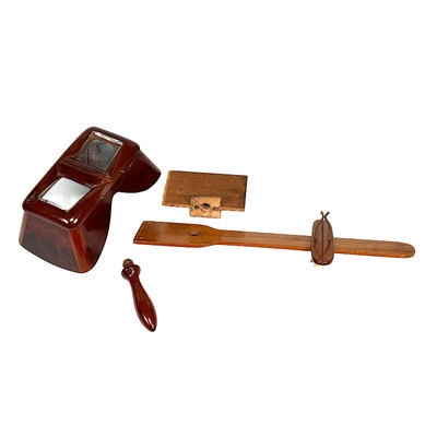 Holmes Stereoscope, Disassembly Function; Knudsen, Cornelius; c. 1900; M-SH146