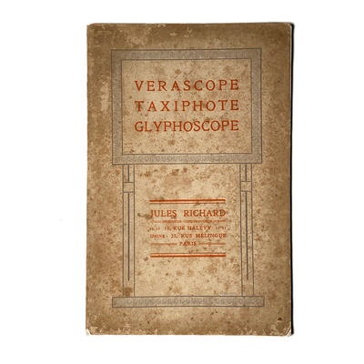 Catalogue Richard 1910; M-D027 Catalogue Richard 1910; M-D027