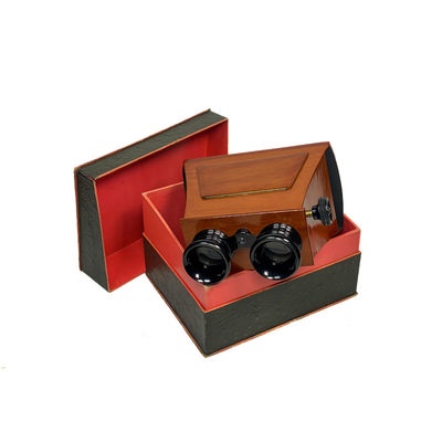 Stereoscope with Original Storage Box; Eckenrath, C.; c. 1880; M-SH099