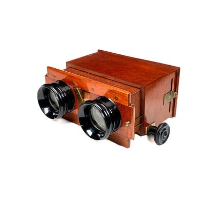 Stereoscope, Special Ocular Adjustment; c. 1915; M-SH040