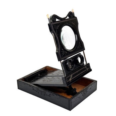 Foldable Pantoscope; A. H.; c. 1870; M-ST080 Foldable Pantoscope; A. H.; c. 1870; M-ST080