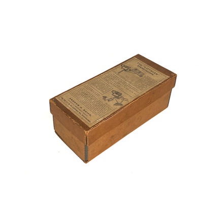 Stereoscope 'The "Lothian" Stereoscope' with Original Storage Box; Baird, Andrew H.; c. 1910; M-SH100