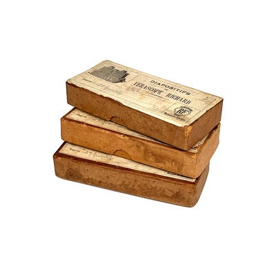 Set of 50 stereo views showing the production of cars at the Citroën Factory, Javel, Paris; Citroën; c. 1925; M-V012