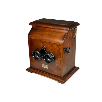 Leporello-Stereoscope 'Stéréo-Relieur'; Fougerat, C.; c. 1905; M-ST028