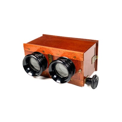 Stereoscope, Special Ocular Adjustment; c. 1915; M-SH040