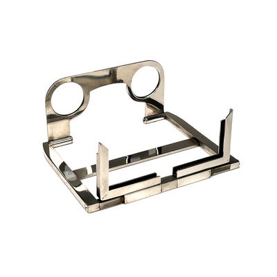 Foldable Stereoscope 'Mundoplast', Metal with original storage box; Max Link; c. 1925; M-SH139