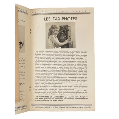 Catalogue Richard 'La Magie&nbsp;du&nbsp;Relief' 1933; M-D046