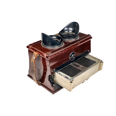 Tray-Stereoscope 'Planox Apescope'; Plocq, Albéric-Alfred; c. 1925; M-SH038