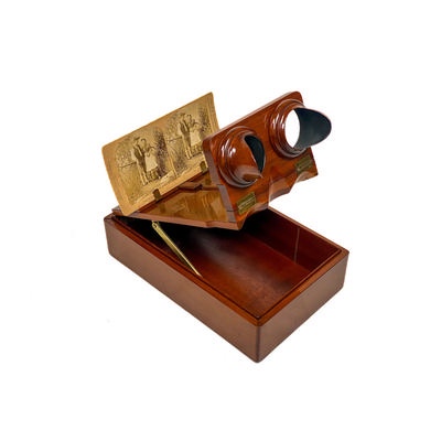 Boxed Stereoscope; c. 1880; M-ST002