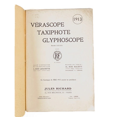 Catalogue Richard 1913; M-D030