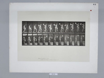 Collotype, Motion Studies, Human; Muybridge, Eadweard; 1887; EM1238 | eHive