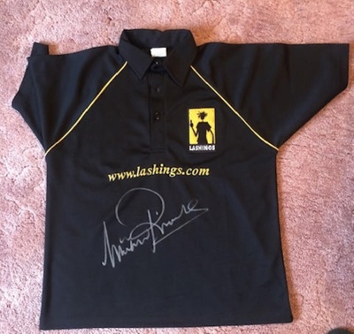 Lashings shirt autographed by Viv Richards ; SCM.003007