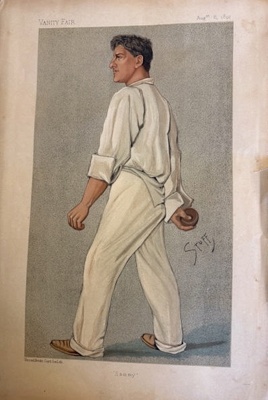 Vanity Fair Print - Sammy Woods; Unknown Artist; 19xx; SCM.003118
