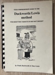 Comprehensive Guide to the Duckworth Lewis method of resetting targets in One-Day Cricket; Frank Duckworth and Tony Lewis; 1999; 1 86043 189 5; SCM.002968