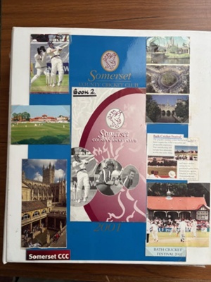 Adrian Burton folder - Somerset CCC 2001 Book 2
; Adrian Burton; 2001; SCM.003147