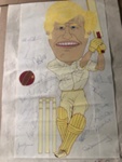 Autographed caricature of Brian Rose; Unknown Artist; 1983; SCM.003045