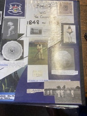 Adrian Burton folder - W.G. Grace Book 2; Adrian Burton; SCM.003130