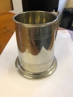 Mendip Acorns Silver plated Tankard; 1973; SCM.003029