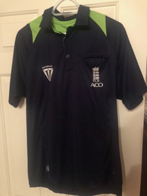 Collection of Umpires Clothing donated (via Polly Rhodes) by Jasmine Naeem; SCM.002982