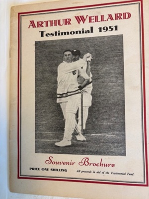 Arthur Wellard Testimonial Brochure 1951; Somerset CCC; 1951; SCM.003120