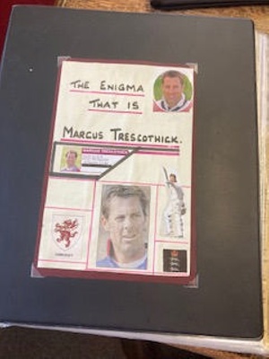 Adrian Burton folder - Marcus Trescothic; Adrian Burton; SCM.003129