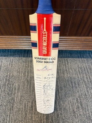 Official Cricket Bat autographed by England Ladies 2012; Unknown; 2025; SCM.003186