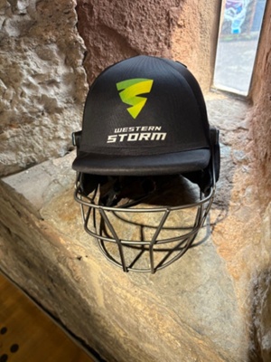 Western Storm helmet (autographed by Sophie Luff); Somerset CCC; 2024; SCM.003090