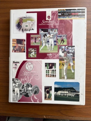 Adrian Burton folder - Somerset CCC 2001 Book 4
; Adrian Burton; 2001; SCM.003149