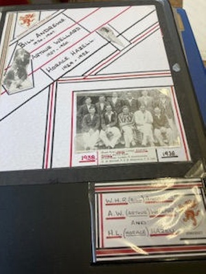 Adrian Burton folder - Bill Andrews, Arthur Wellard, Horace Hazell; Adrian Burton; SCM.003124