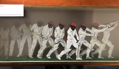 Set of animated pictures of Viv Richards; Unknown Artist; 19xx; SCM.003048