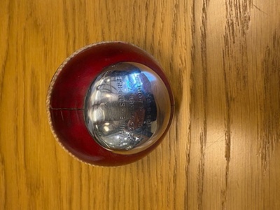 Cricket Ball - 7 wickets all bowled; Unknown; 1961; SCM.003078