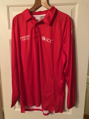 ICC Umpires Shirt (Red); SCM.002955