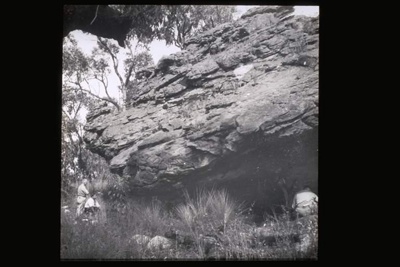 [Overhanging Rock Cave]; T. W. Cameron, Slide Specialist, 430 Bourke ...