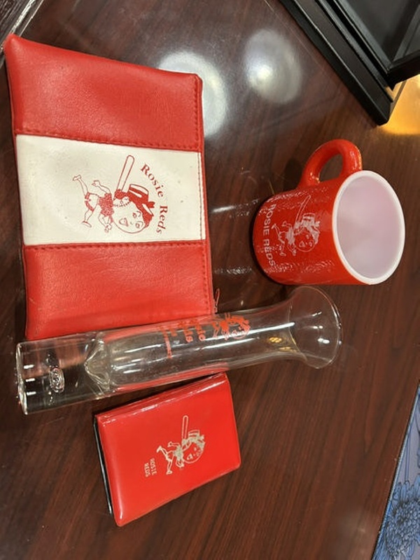 Cincinnati Reds Rosie Reds items Mug / Tall glass / Coin purse / small ...