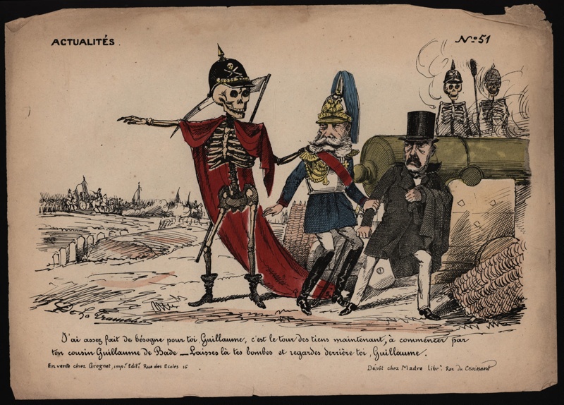 Franco-Prussian War; Artist unknown; 1870; CPCAR013