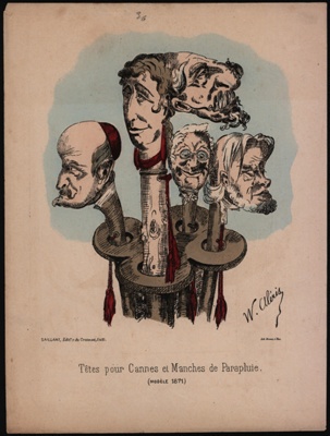 Imperial umbrella handles; W. Alexis; 1871; CPCAR017