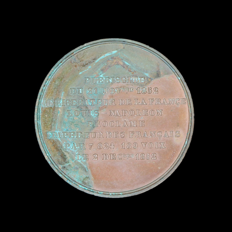 proclamation for establishment of the empire - back