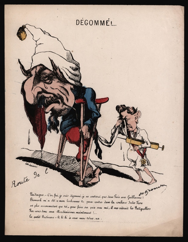 Napoleon lll sacked; Charles Le Frondat;  1870 -1871; CPCAR035