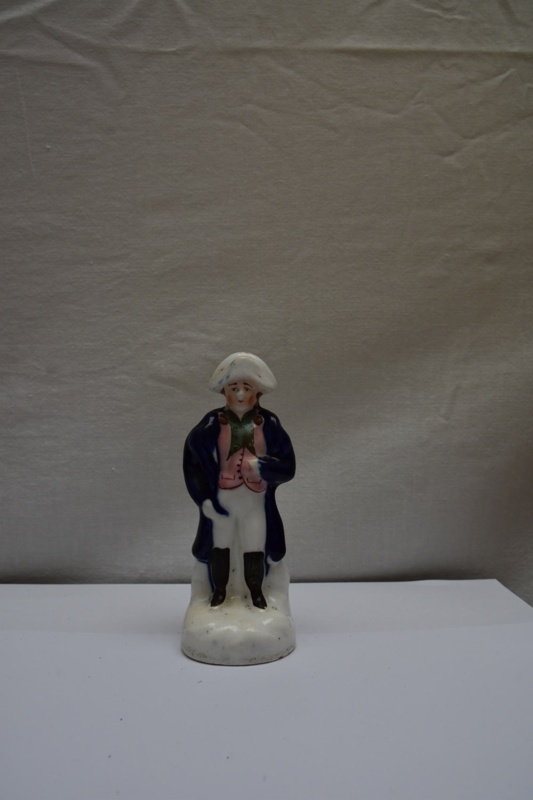 Napoleon l  Staffordshire flatback minature standing figure; CPPOT017