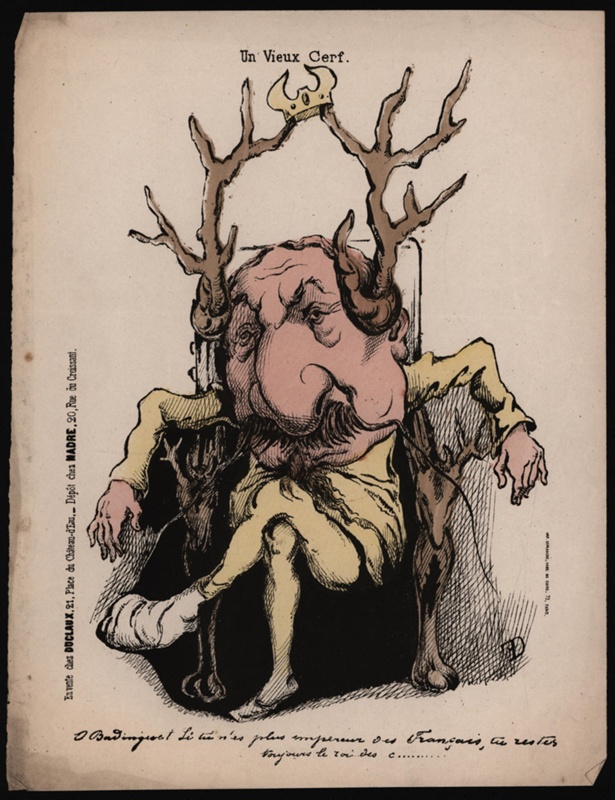 Napoleon lll Cuckold; Unknown;  1870 -1871; CPCAR030