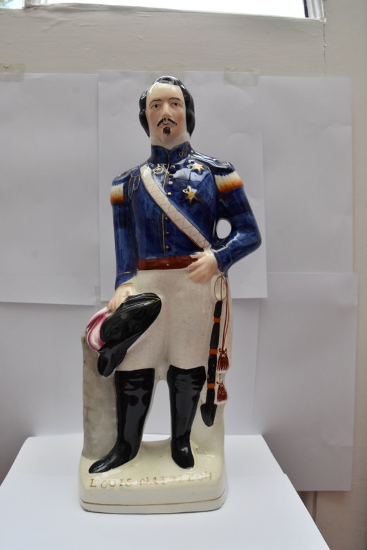Napoleon lll: Staffordshire flatback; CPPOT001