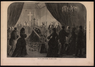 The Illustrated London News Announcing the Death of Napoleon III
