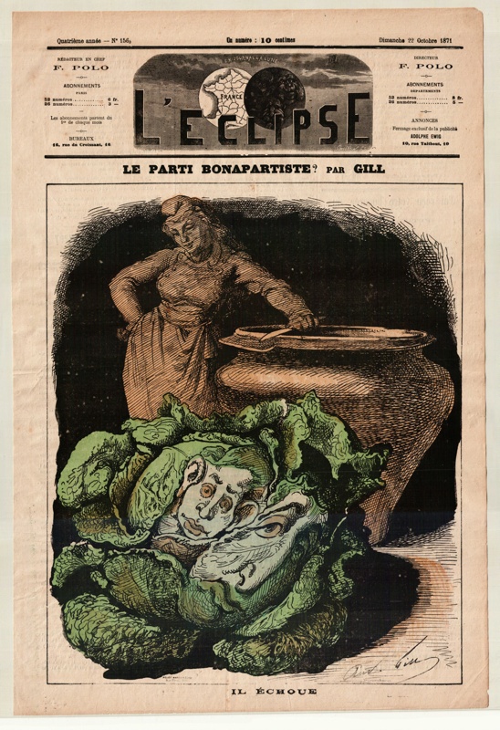 Future of the Bonapartist Party; Andre Gill; Sunday 22nd October 1871; CPCAR002