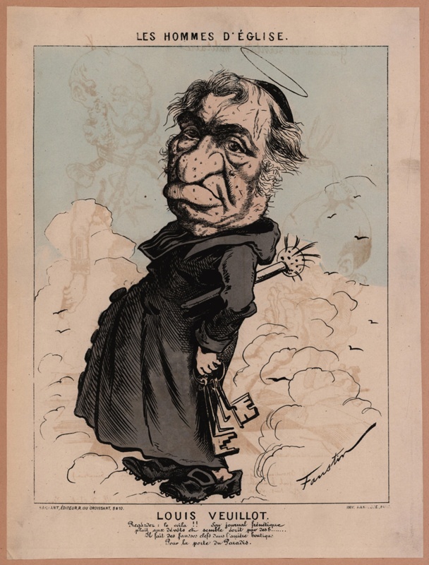Louise Veuillot; Faustin Betbeder (1847-1914) pseudonym ‘Faustin’;  1870 -1871; CPCAR021