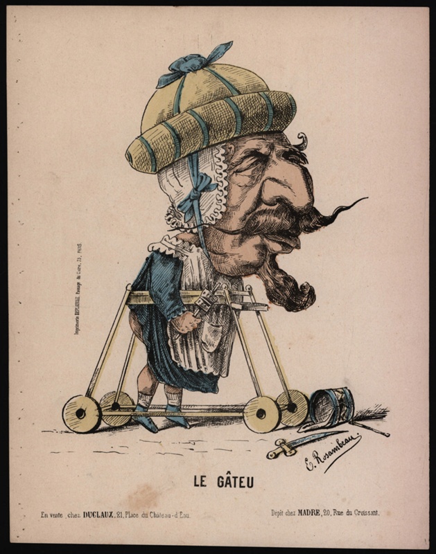 The Spoilt Child; E. Rosambeau, (pseudonym Morsabeau);  1870 -1871; CPCAR026