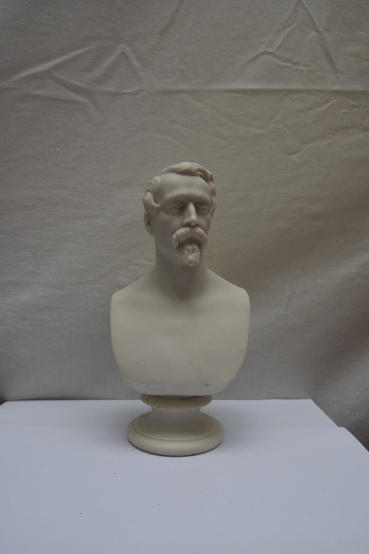 Parien ware bust of Louis Napoleon; CPPOT025