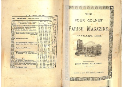 f20_four colnes parish magazines 1886 page0