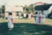 Maypole dancers on the green at Howick Historical Village during May Day celebrations.; O'Halloran, Esma; May 1994; P2021.170.05