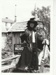 A 'wizard' standing outside his stall on a Gala day at Howick Historical Village.; La Roche, Alan; 1986; P2021.178.11